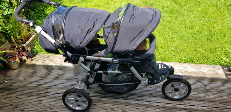 jane powertwin double buggy